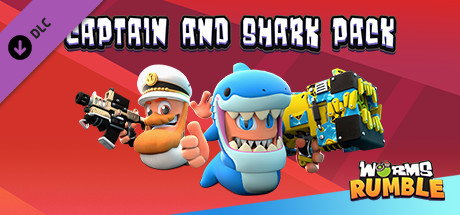 Worms Rumble: Captain & Shark Double Pack / WW