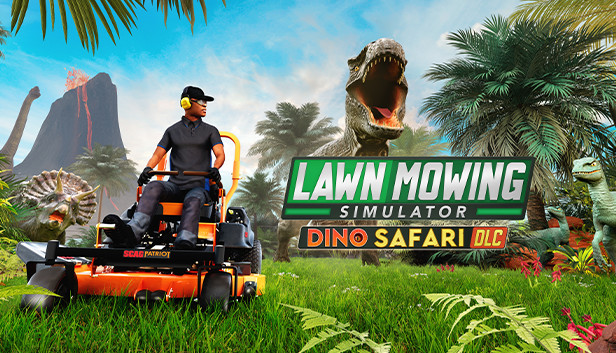 Lawn Mowing Simulator - Dino Safari